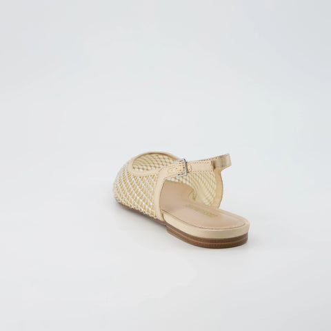 Lark Mesh Slingback Flat