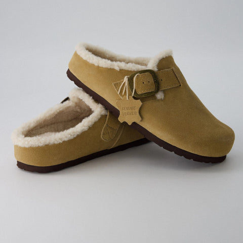 Haven Cozy Leather Clogs