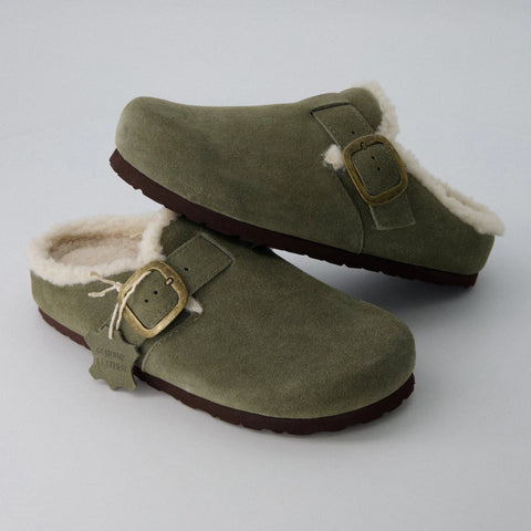 Haven Cozy Leather Clogs