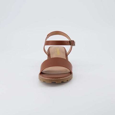 Flynn One Band Block Heel Sandal
