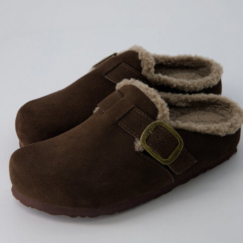 Haven Cozy Leather Clogs