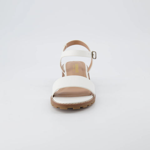 Flynn One Band Block Heel Sandal