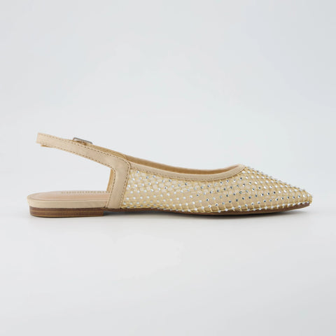 Lark Mesh Slingback Flat