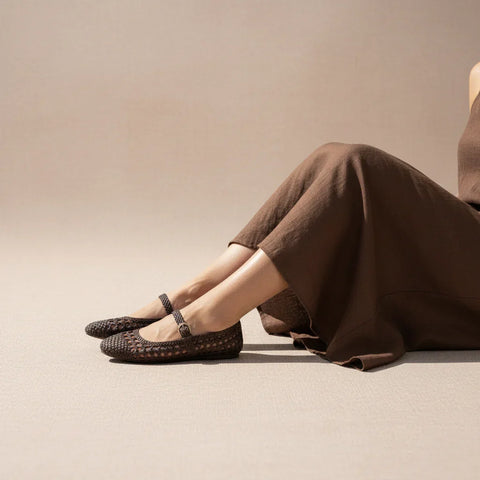 Windsor Woven Mary Jane
