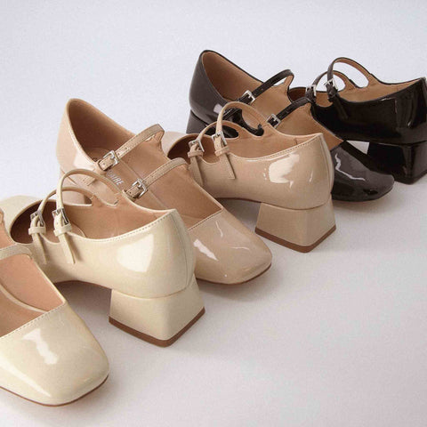 Twiggy Patent Mary Jane