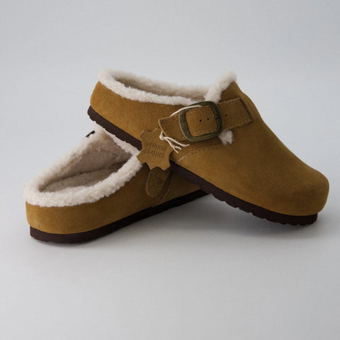 Haven Cozy Leather Clogs