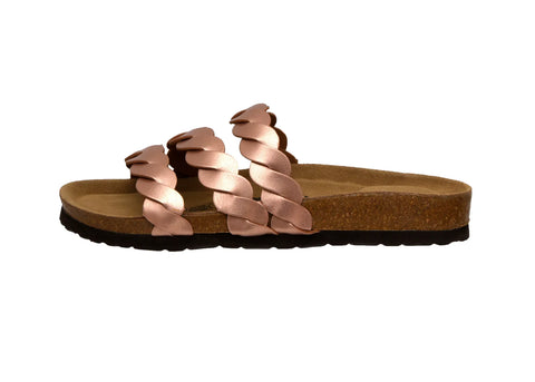 Lucy Cork Footbed Sandal