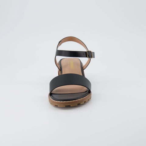 Flynn One Band Block Heel Sandal