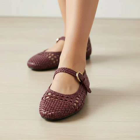 Windsor Woven Mary Jane