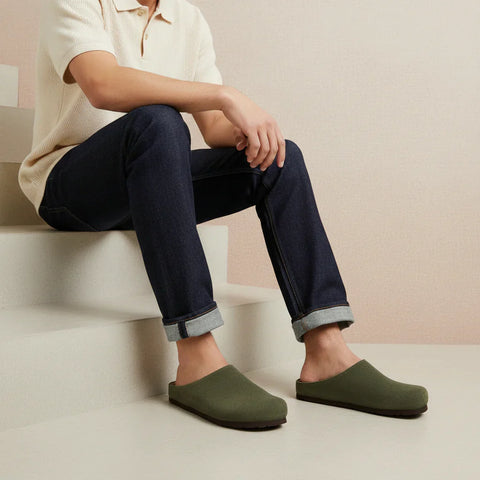 Heath Men's Leather Clogs