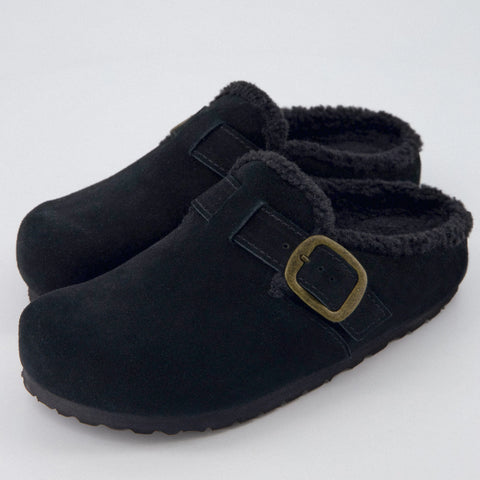 Haven Cozy Leather Clogs