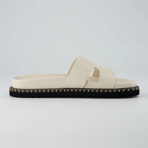 Crisp Footbed Slide Sandal
